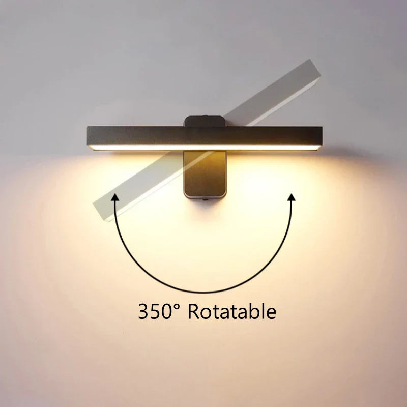 Maliben | Led Outdoor Wall Light Variolux | Motion Sensor & Ip65 | Rotatable | 30–50 Cm