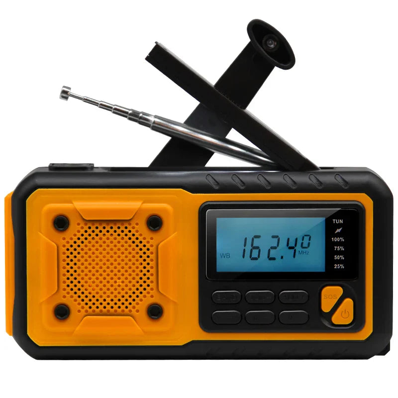 Maliben | Emergency Radio On Solar Energy & Hand Dynamo – Fm/Am Crisis Radio