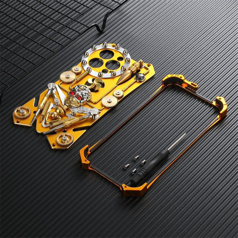 Maliben | Mechanic Skull Cyberpunk Style Iphone Case