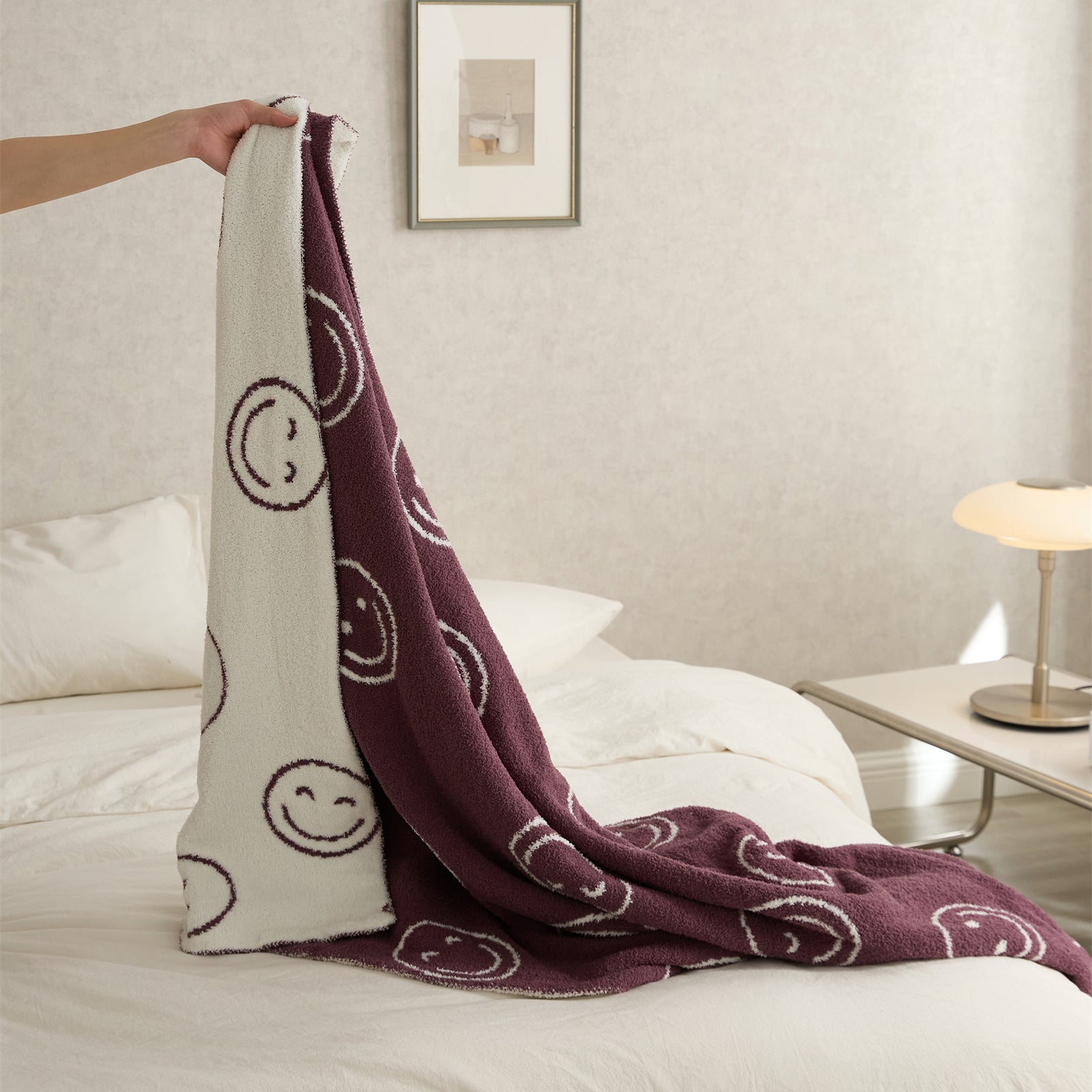Maliben Smiley Blanket