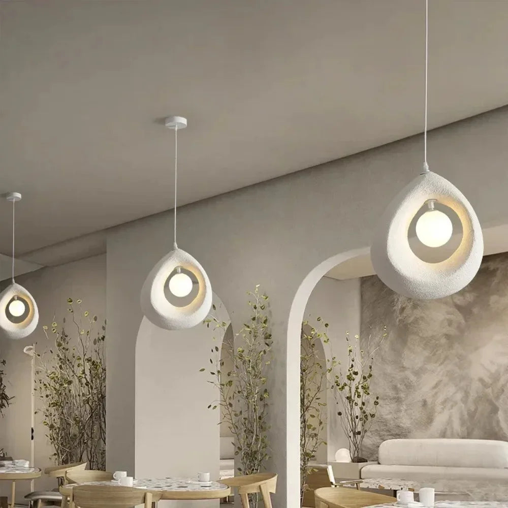 Maliben | Japanese Wabi Sabi Pendant Lamp With Minimalist Design