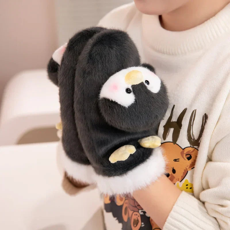 Maliben | Cute Plush Cartoon Animals Soft Warm Gloves