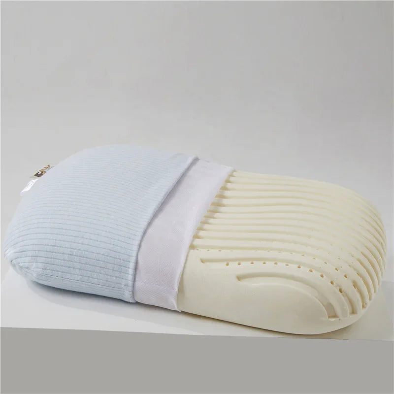 Maliben | Therapeutic Cotton Cover Natural Latex Pillow