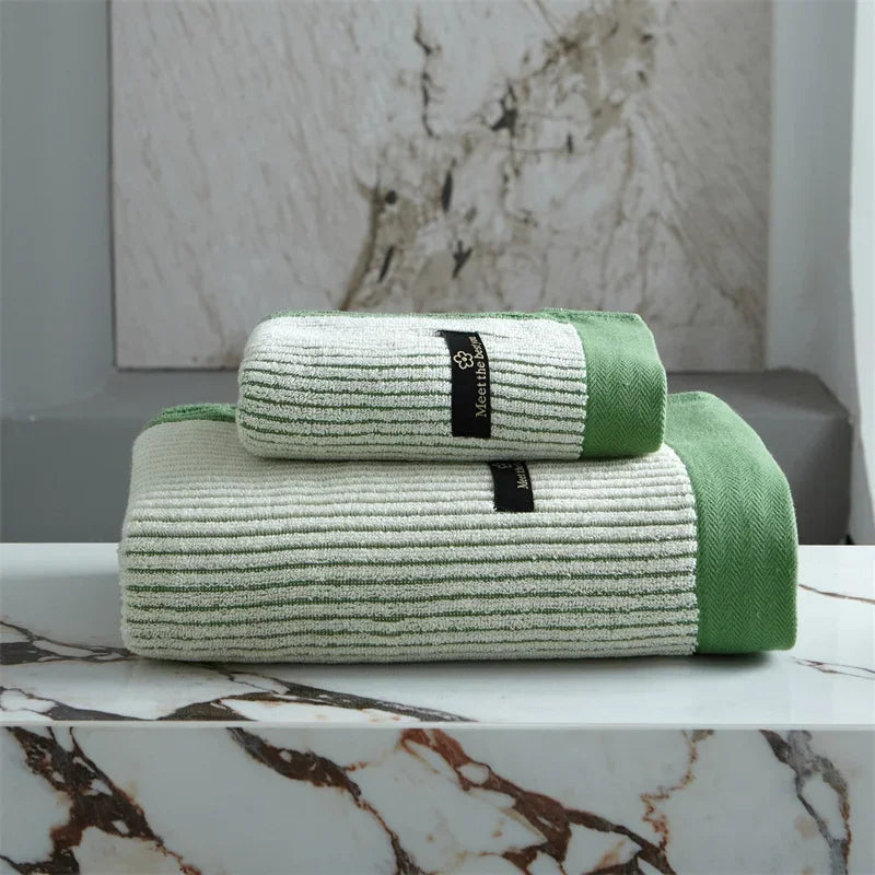 Maliben | Luxurious, Super Soft And Absorbent Face/Bath Towel Made From 100% Organic Cotton
