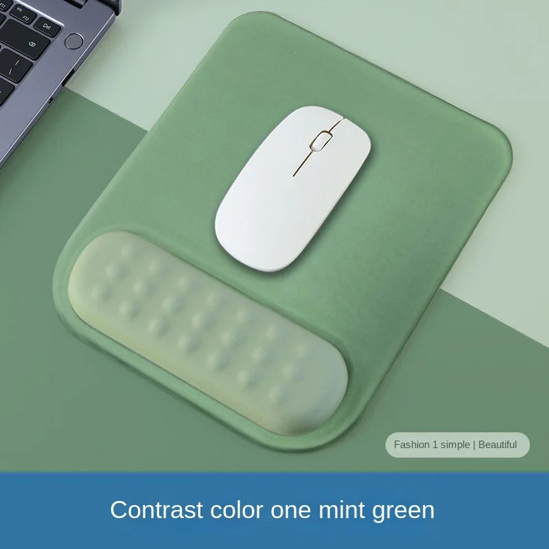 Maliben | Ergoloom Mouse Pad With Wrist Rest | Ergonomic & Non-Slip | Memory Foam & Anti-Slip Base | For Gaming & Office