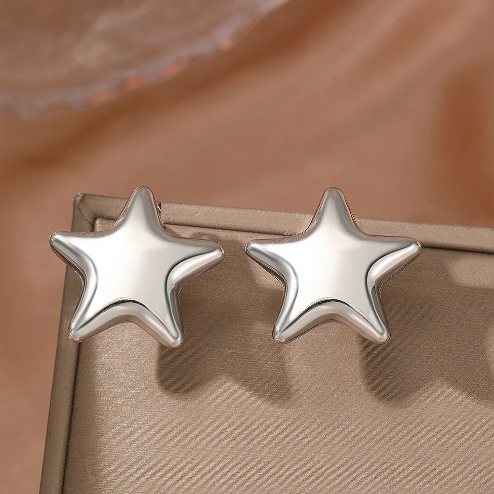 Maliben | Flashy Star Stud Earrings