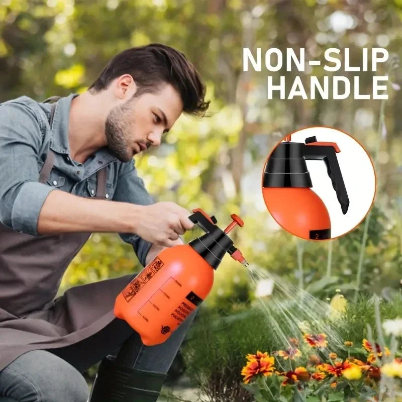 Maliben | Spray Bottle Plantura | 2l Garden Sprayer | Adjustable Nozzle & Hand Pump | For Plant & Flower Care