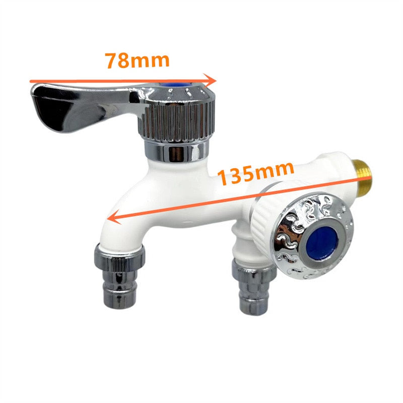 Maliben | Double Divider Universal Connector Faucet