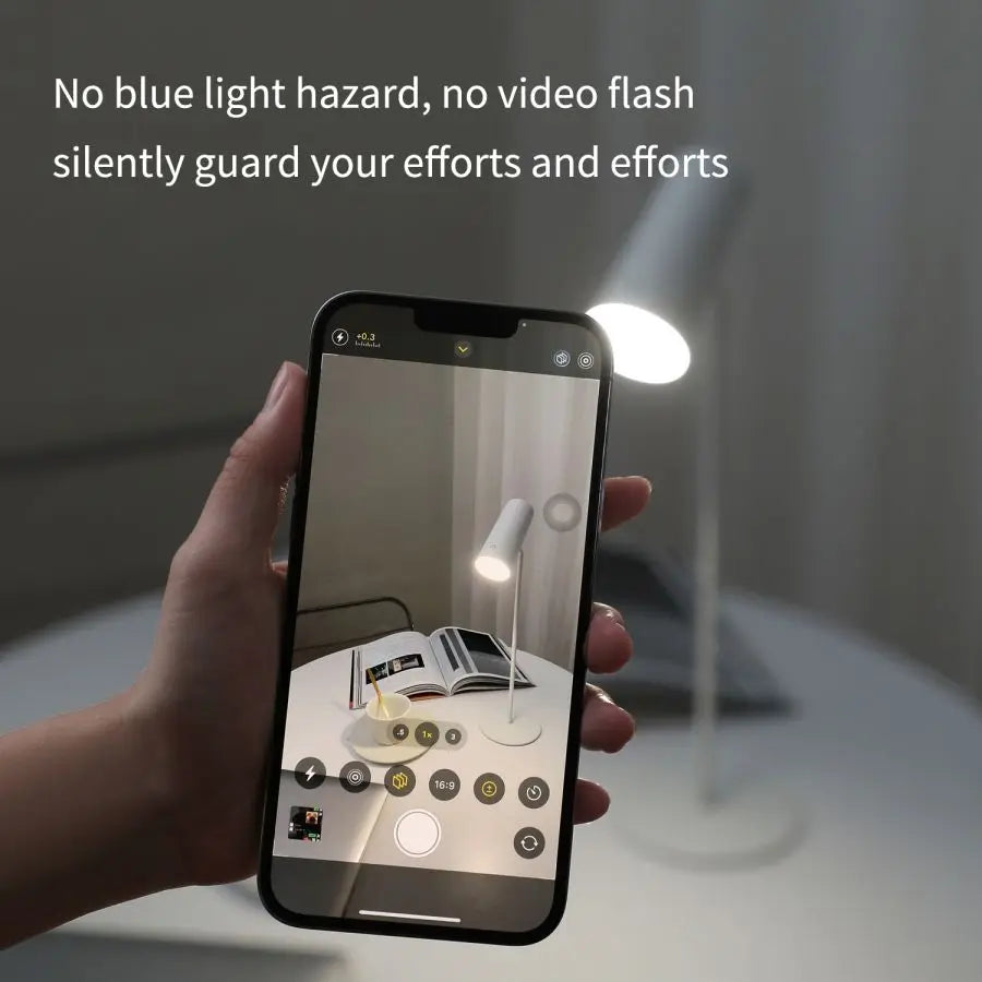 Maliben | Lumora Led Table Lamp With Touch Dimming | Eye-Friendly & Rechargeable | Usb-C | 2000 Mah Battery | For Desk, Bedside Table & Decor