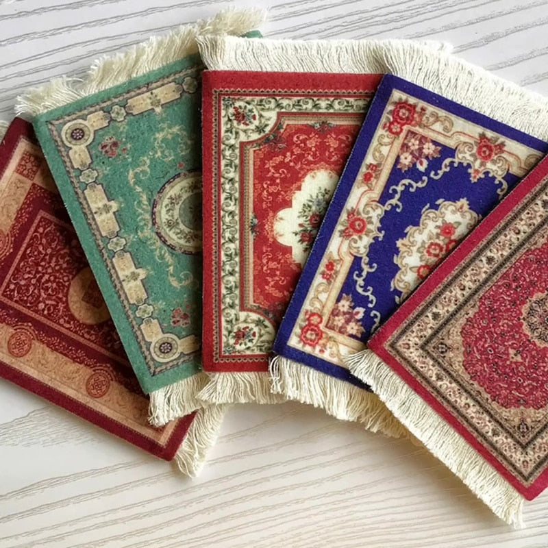 Maliben | Mini Turkish Carpet Mug Coaster