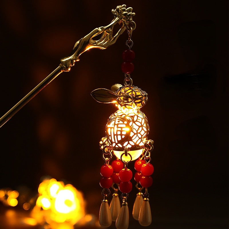 Maliben | Luminous Stylish Butterfly Lantern Hairpin