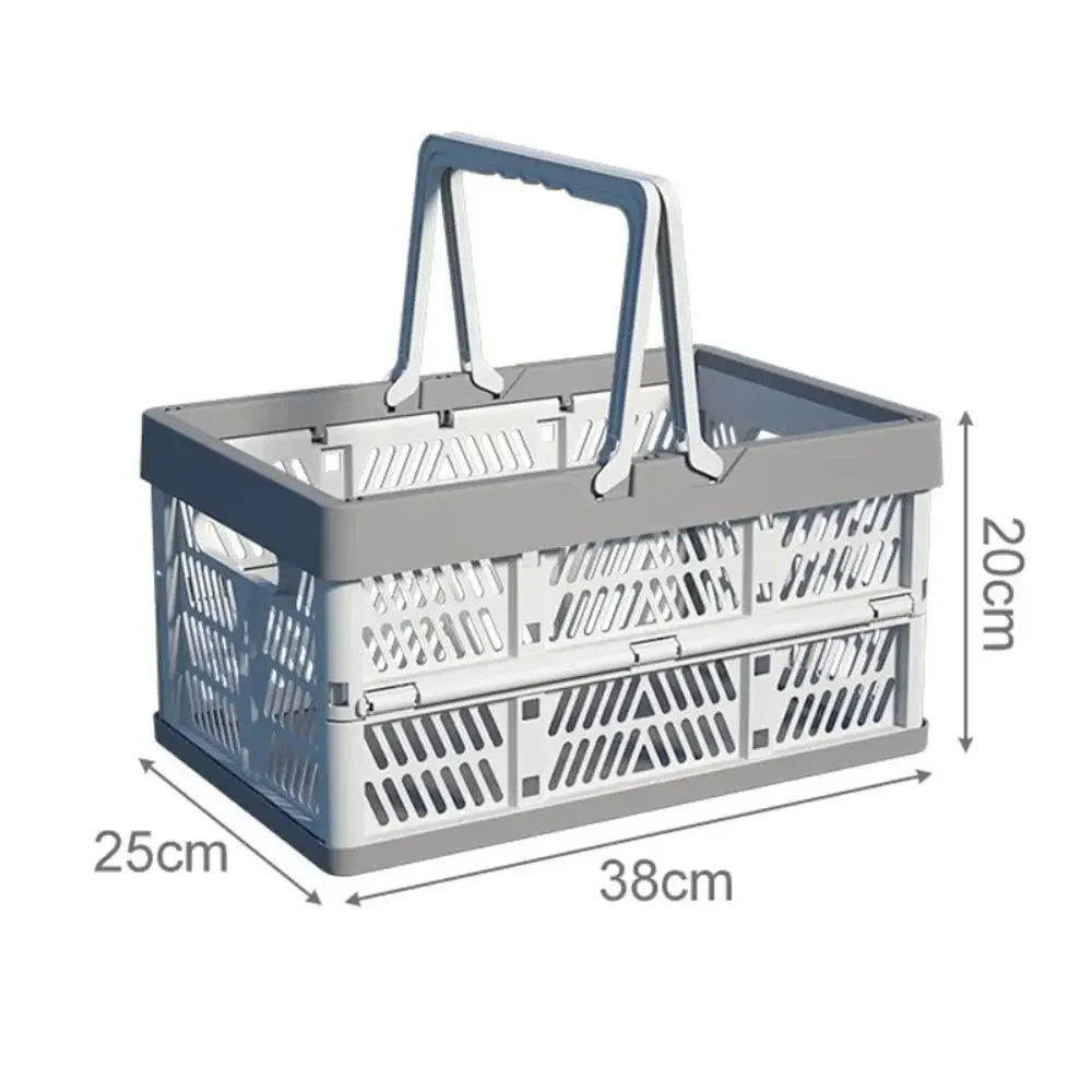 Maliben | Foldex STorage Basket | Foldable & Loadable | Up to 7 Kg Load Capacity | Space-Saving Design