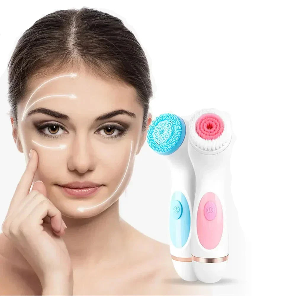 Maliben | Facial Cleanser Visopure 3-In-1 | Sonic Technology | Deep Cleaning & Massage | Rechargeable & Waterproof