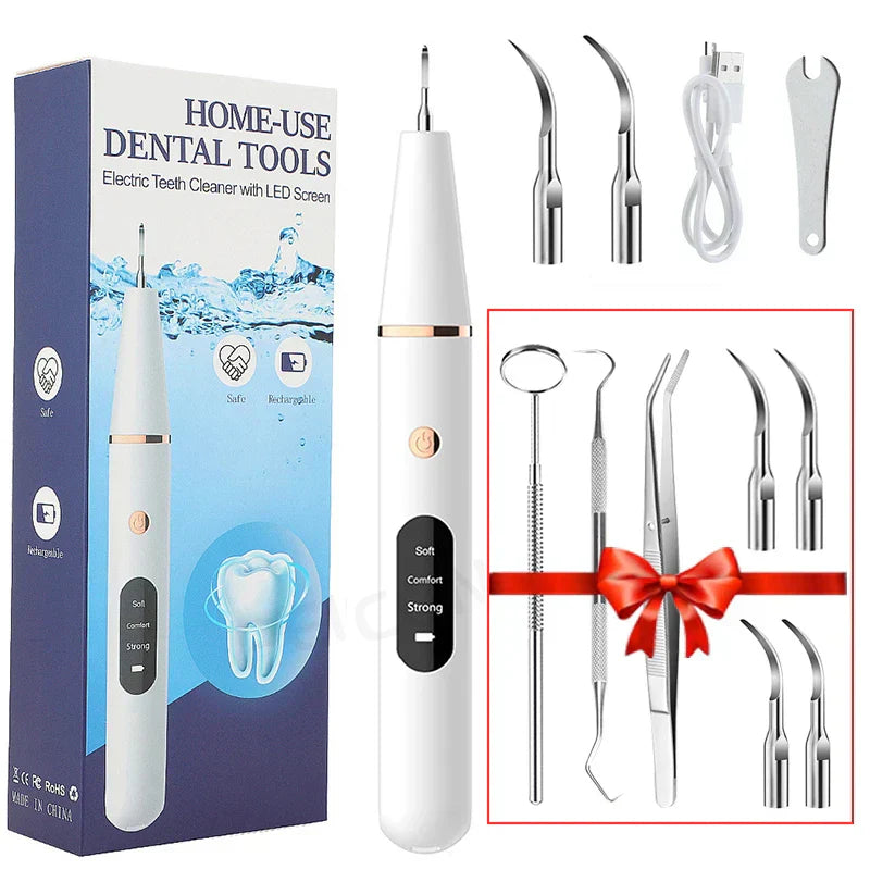 Maliben | Smilepro Ultrasonic Tooth Calculus Cleaner – Effective Plaque Remover For Home
