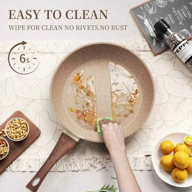 Maliben Nonstick Frying Pan - GranitePro