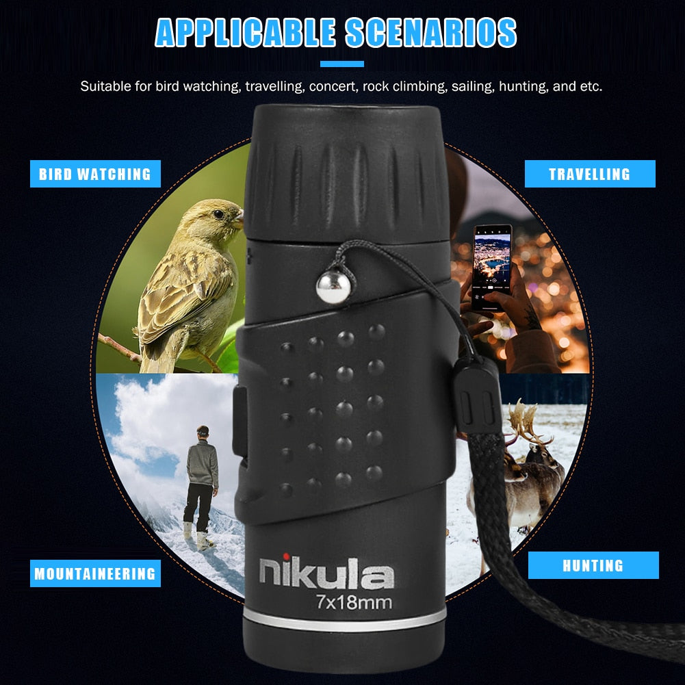 Maliben | Camping Mini Coated Monocular Telescope