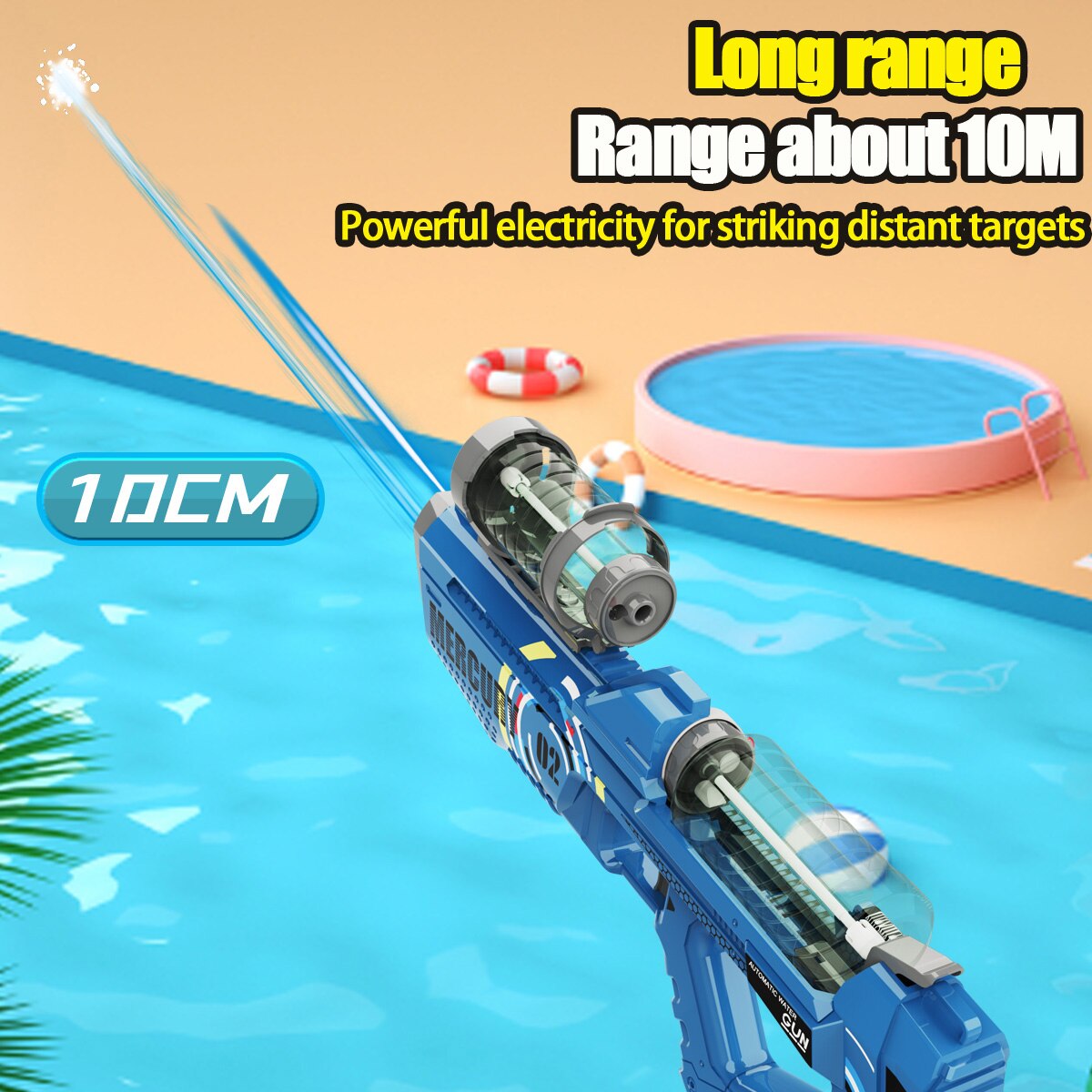 Maliben | Aqua Assault Fully Automatic Electric Water Gun