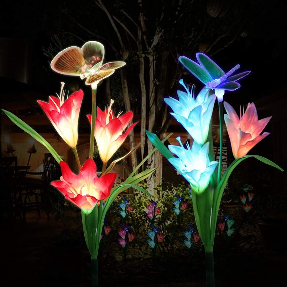 Maliben | Soleil Flower - Illuminate Your Garden - Magical Atmosphere - Renewable Energy