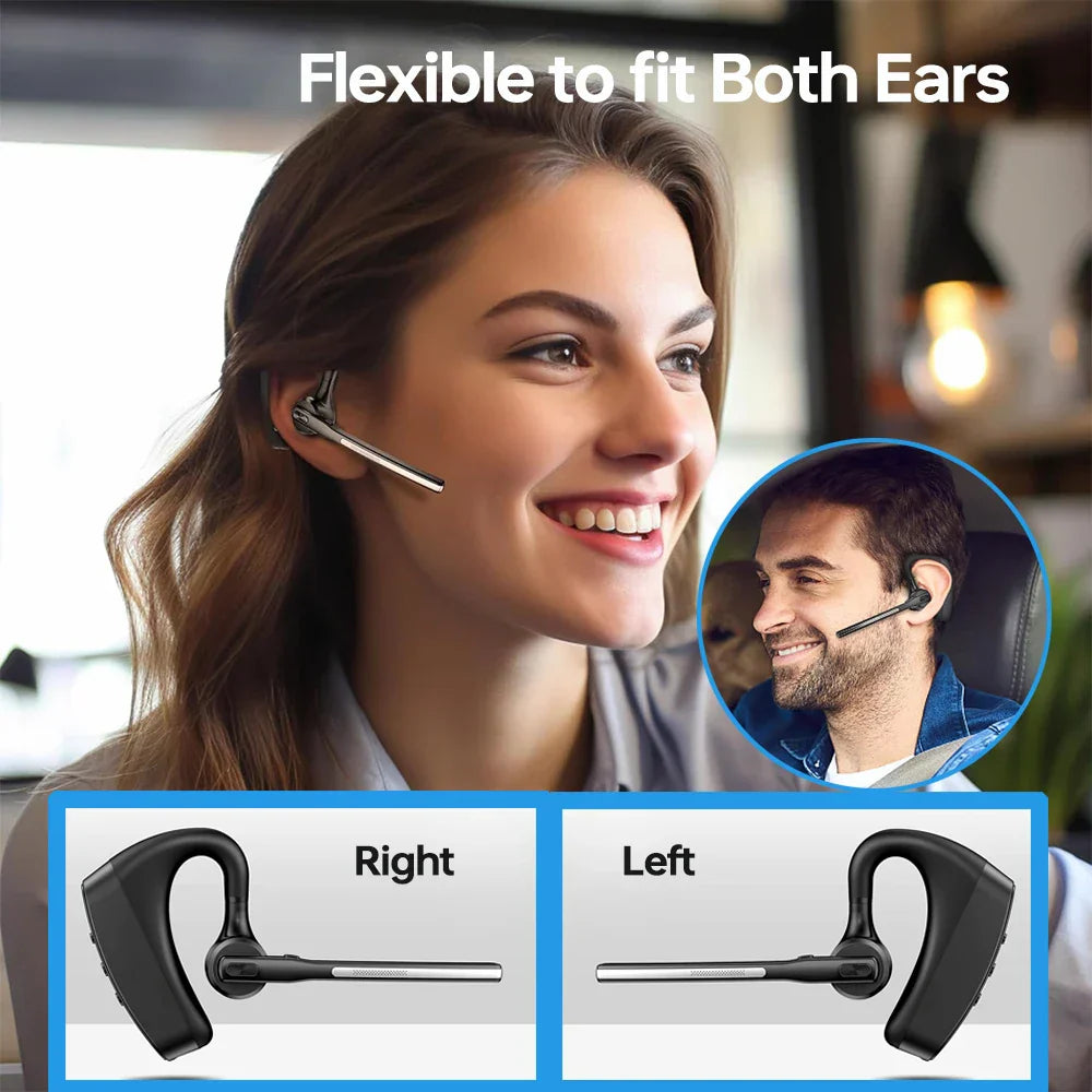 Maliben | Noise-Cancelling Bluetooth Headset With Dual Microphones – Orivo