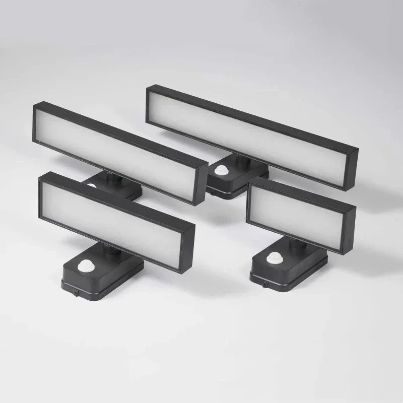 Maliben | Led Outdoor Wall Light Variolux | Motion Sensor & Ip65 | Rotatable | 30–50 Cm