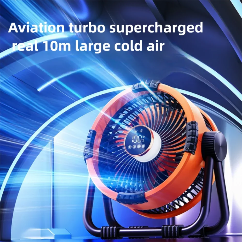 Maliben | Aerolia Nightcool | 4-In-1 Fan & Night Light | 20000mah Battery | Usable Hanging & Standing