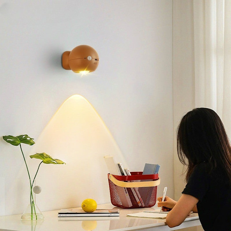 Maliben | Eye Project Motion Sensor Rechargeable Wall Lamp