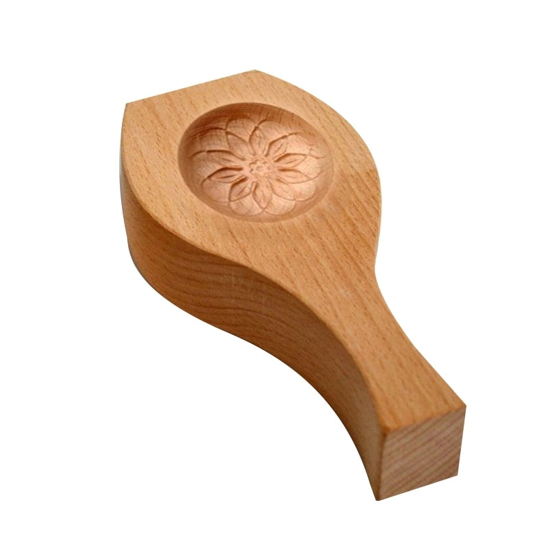 Maliben | Wooden Moon Dumpling Maker Mold