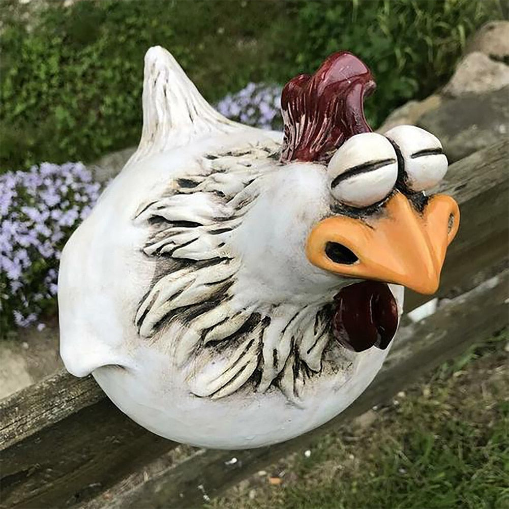 Maliben | Playful Chicken Wire Decor: Playful Garden Yard Art