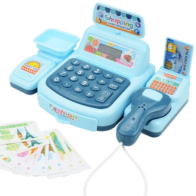 Maliben | Toy Cash Register | Educational And Fun - Interactive Cash Register For Role Play And Math Enjoyment