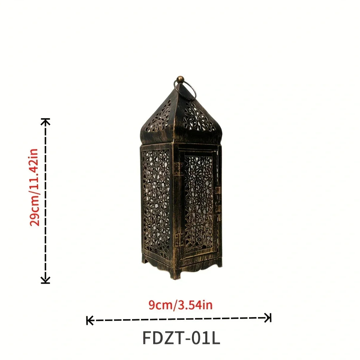 Maliben | Bronze Vintage Lantern - Victor