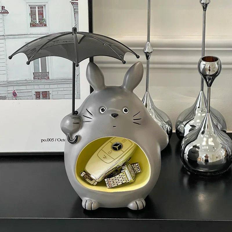Maliben | Totovia Storage Bowl | Storage Bowl Figure | Cartoon Design | Key & Decor Bowl | For Living Room & Bedroom