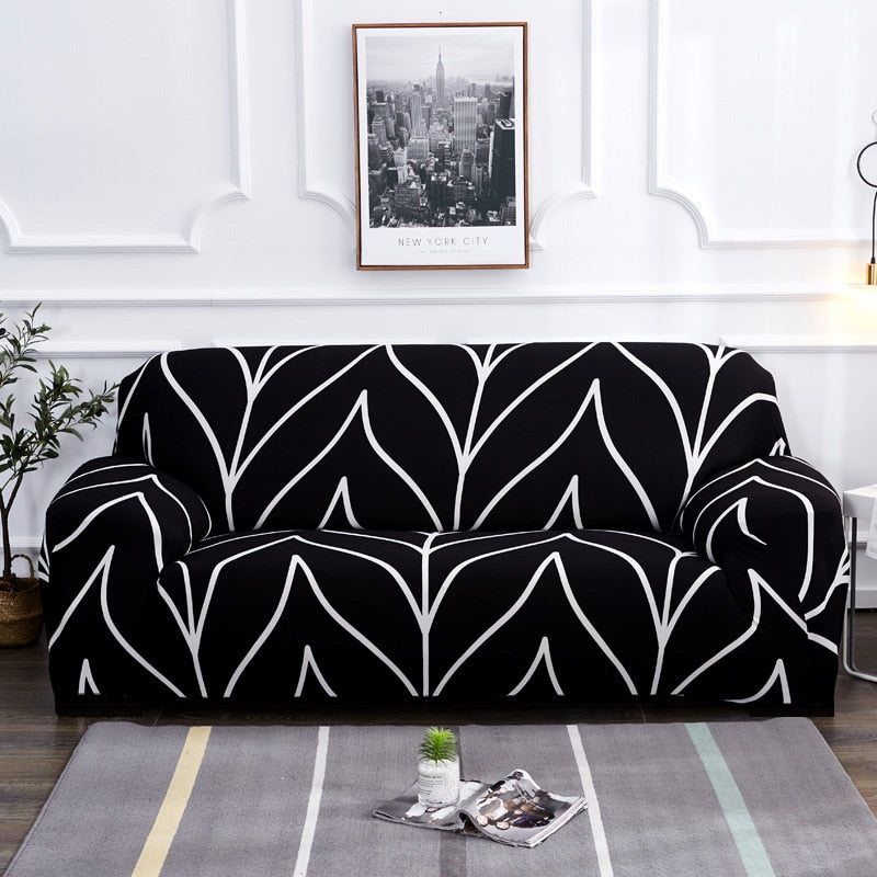Maliben | Modern Non-slip Colorful Elastic Sofa Cover