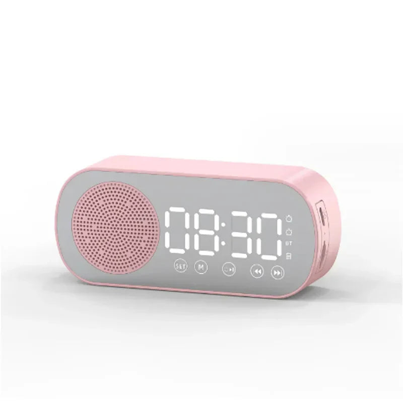 Maliben | Digital Alarm Clock with Bluetooth Speaker & FM Radio