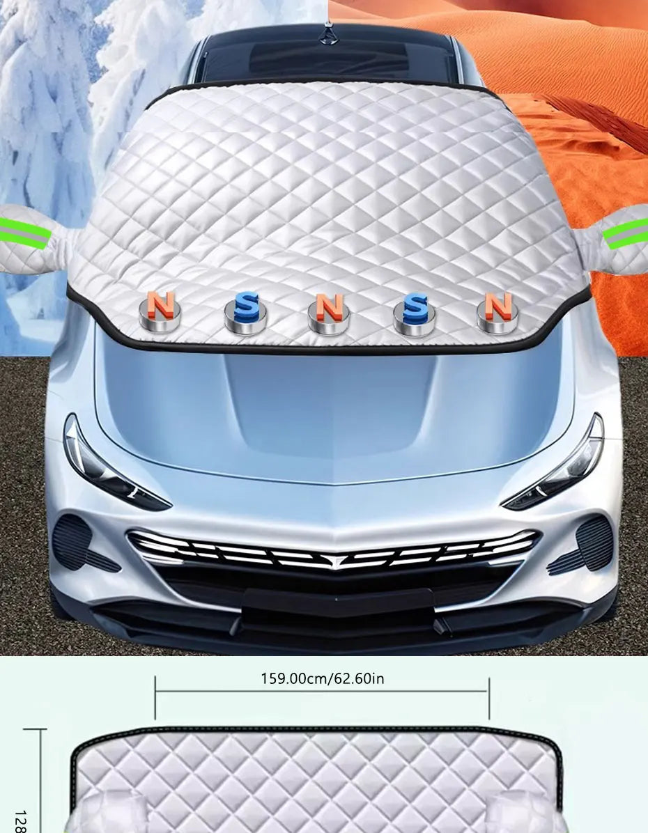 Maliben | Frostguard Pro 5-Layer Windproof Magnetic Ice Protection For The Windshield