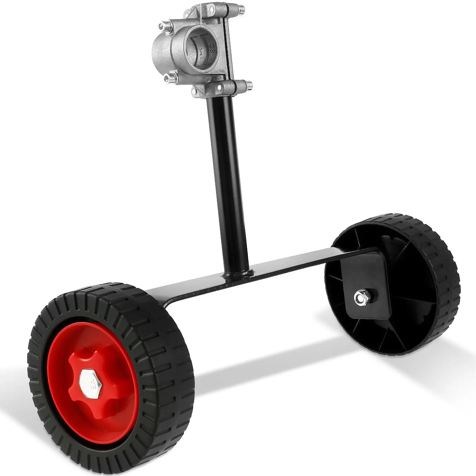 Maliben | Universal Support Wheel Trimnova Easyroll | Height Adjustable | Back & Arm Friendly | For Lawnmowers & Brush Cutters