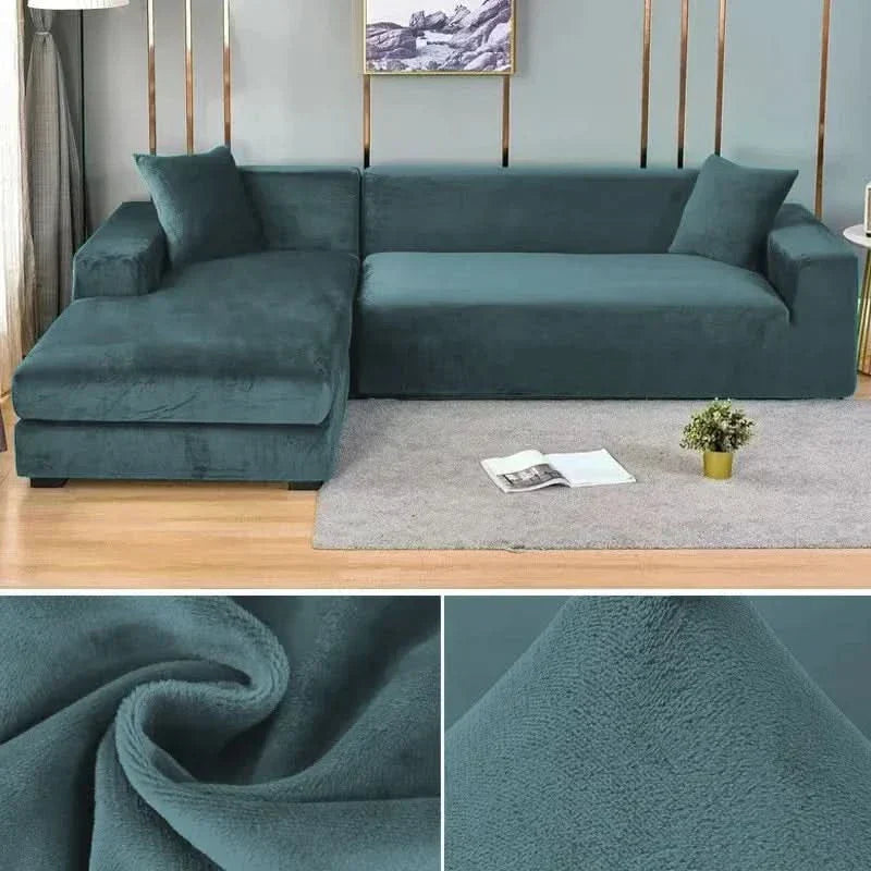 Maliben | PlushFit - High-Quality Sofa Covers Made of Stretch Velvet