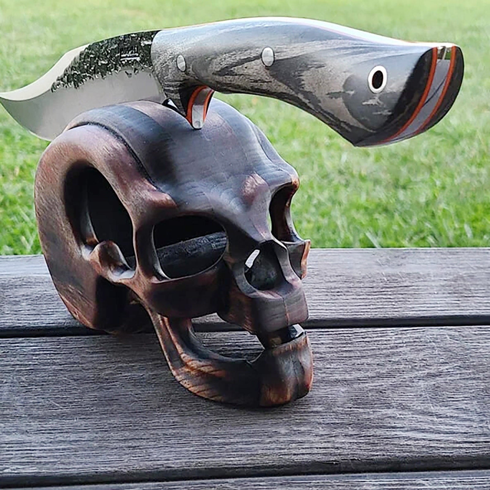 Maliben | Skull Knife Holder