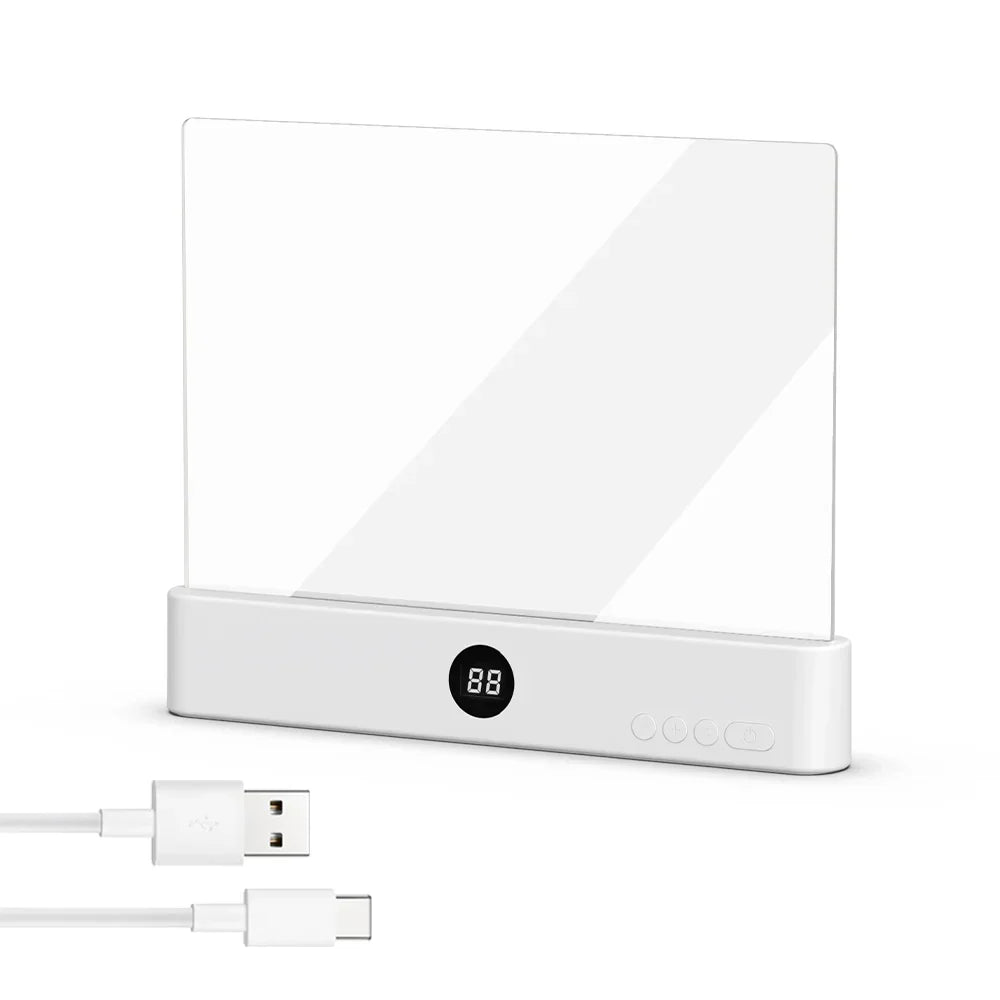Maliben | Lexora Booklight Led Reading Lamp Bookmark | Portable & Ultra-Thin | Night & Travel Light | Usb 5v | Abs