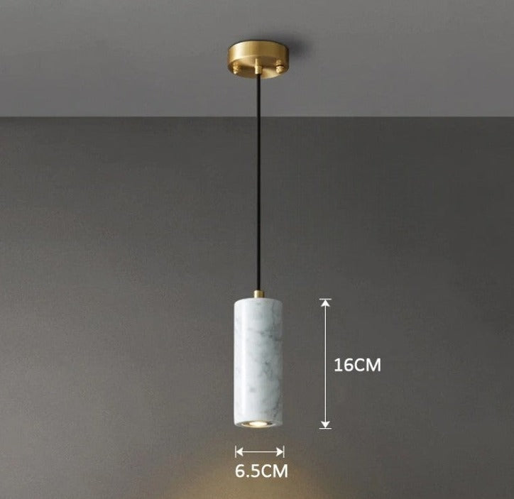 Maliben | Minimalistic Marble Led Pendant Light