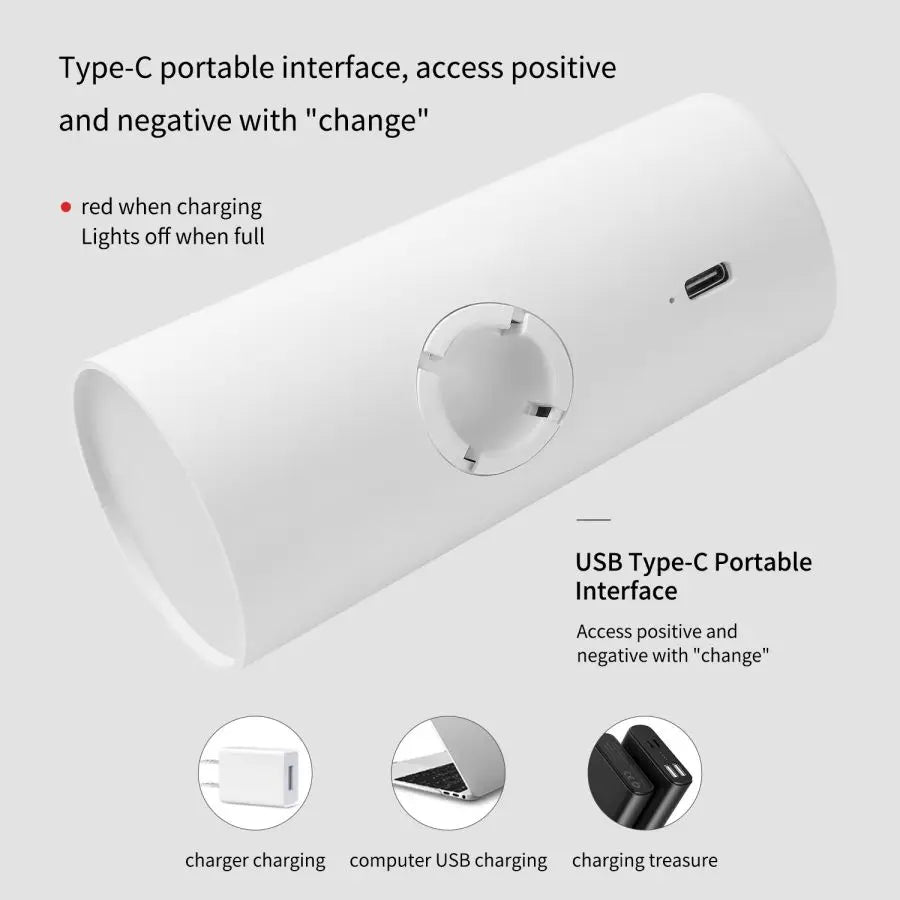 Maliben | Lumora Led Table Lamp With Touch Dimming | Eye-Friendly & Rechargeable | Usb-C | 2000 Mah Battery | For Desk, Bedside Table & Decor