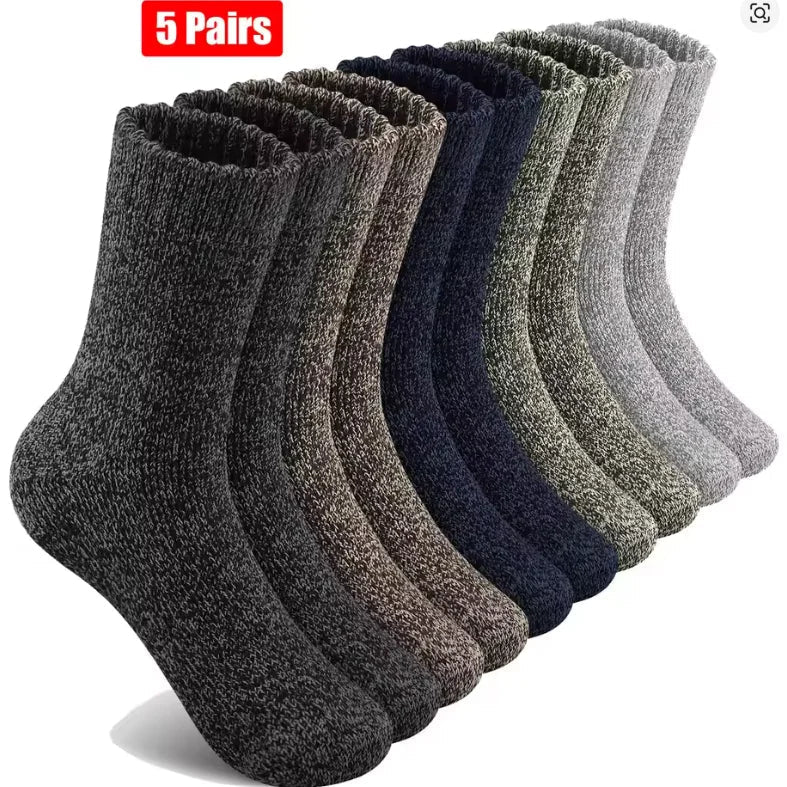 Maliben | Extra Warm Merino Wool Socks For Hiking Unisex 38-46