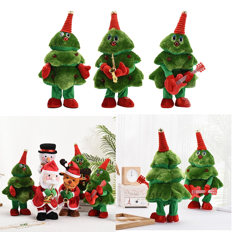 Maliben | Mini Dancing Christmas Tree Doll Ornaments