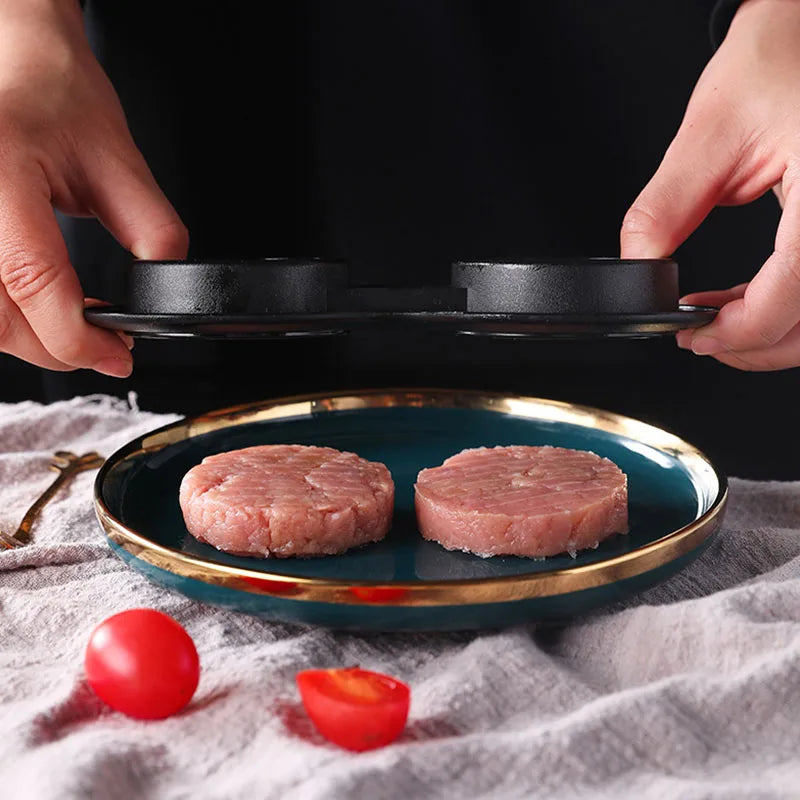 Maliben | Ultimate Double Grid Burger Rice Ball Molding Gadget