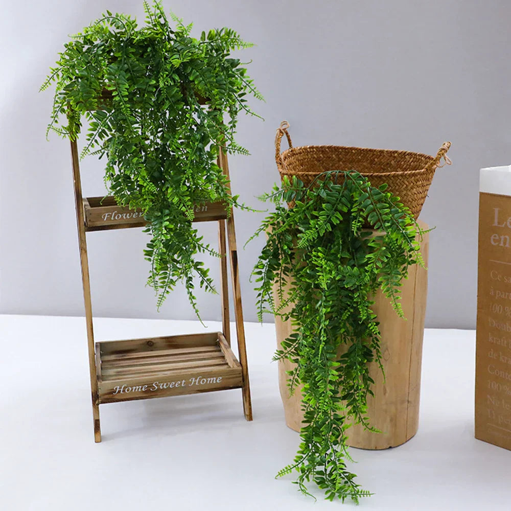 Maliben | Evergriva Hanging Plant Artificial | 90 Cm Boston Fern Look | Easy Care & Uv Resistant | For Indoor & Outdoor