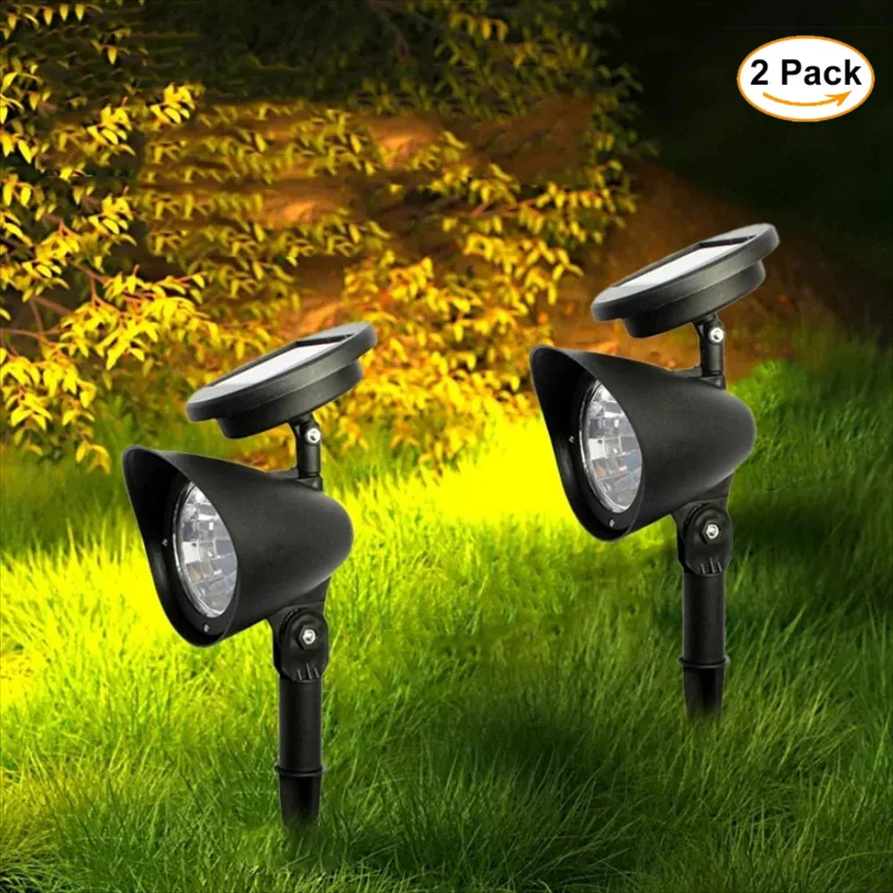 Maliben | Solar-Spotlight Lumifokus | Led Garden Spotlight | Ip65 Waterproof | For Trees, Paths & Landscape Lighting