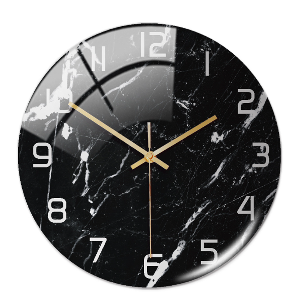 Maliben | Stylish Marble Wall Clock With Silent Mechanism