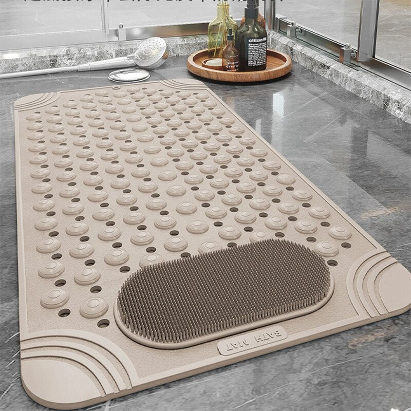 Maliben | Non-Slip Bathroom Safe Step Foot Massager Mat