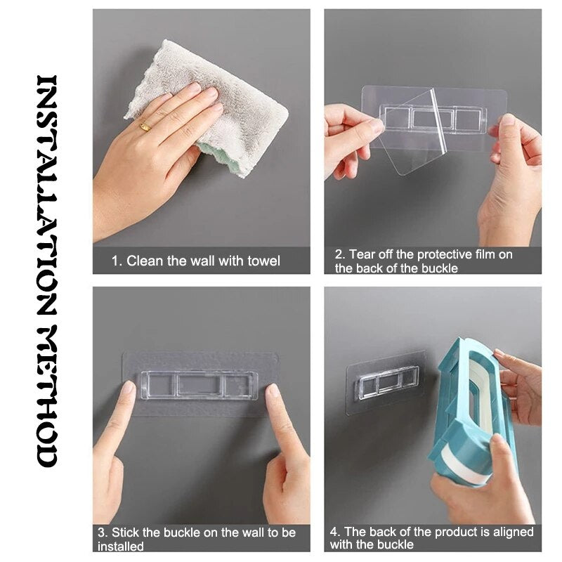 Maliben | 3in1 Space Saver Wall Hanging Slipper Hanger