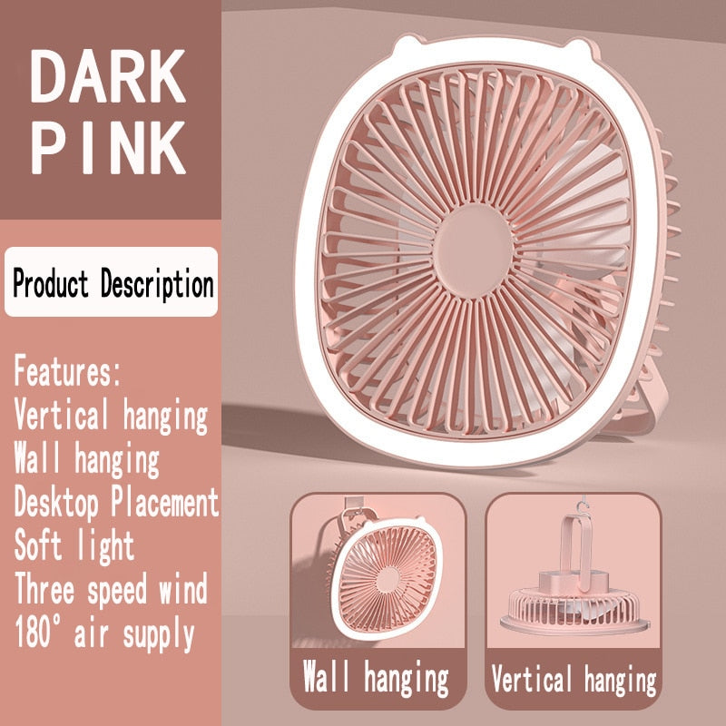 Maliben | Compact Easy Mini Night Lamp Usb Air Cooler