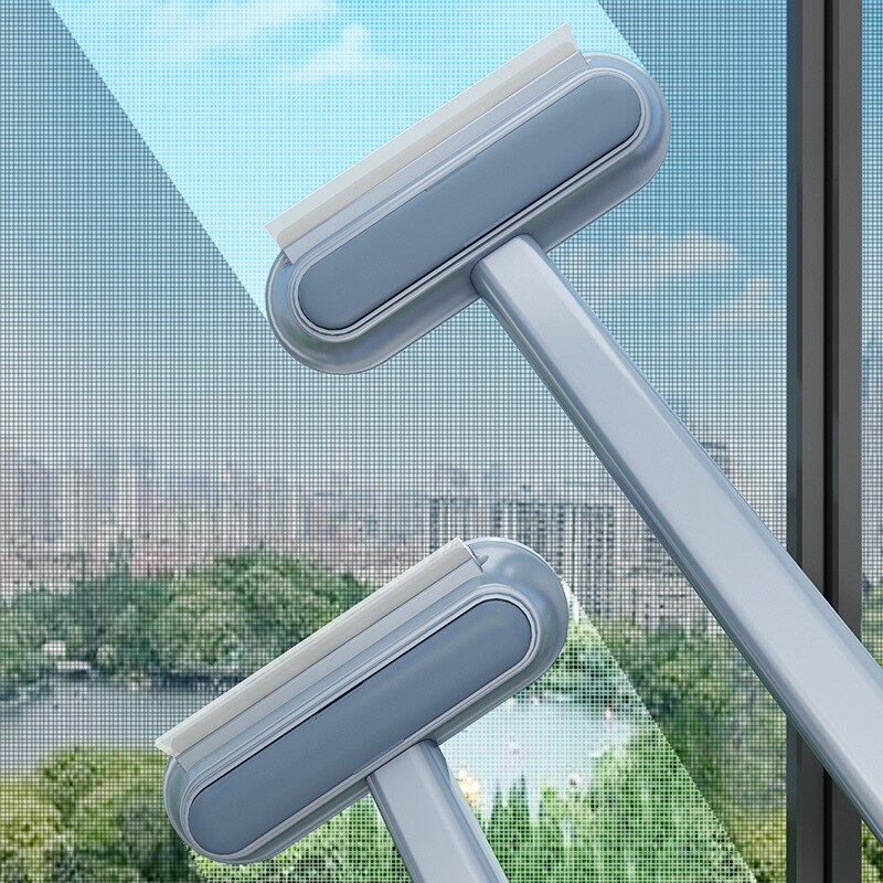Maliben | 3in1 Pet Hair Lint Remover Window Cleaner Brush
